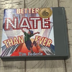 Audiobook - Better Nate Than Ever -- Tim Federle 5 CDs Humorous - Odyssey Award